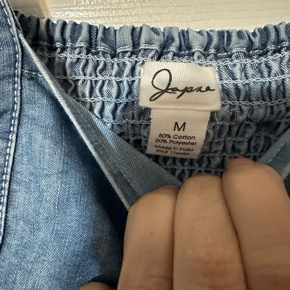 NWT Adorable Japna Denim Mini Tank Dress - Picture 12 of 13